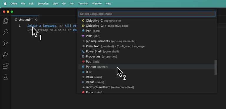 How To Run Manim Code With VS Code